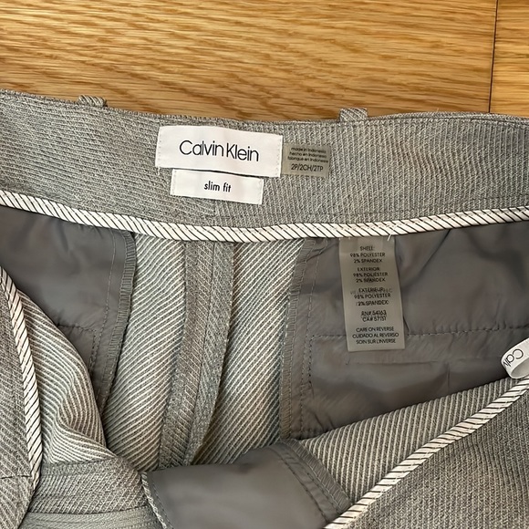 Calvin Klein grey dress pants - Picture 3 of 3